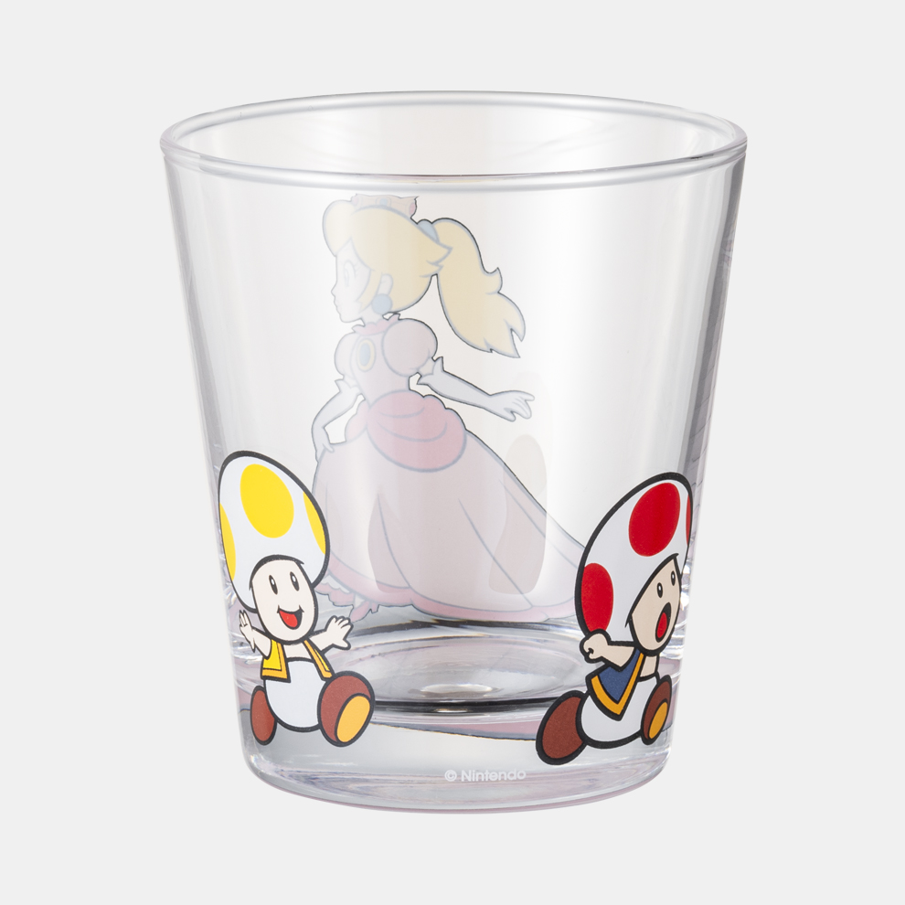 グラス スーパーマリオ ピーチ【Nintendo TOKYO取り扱い商品】 | My