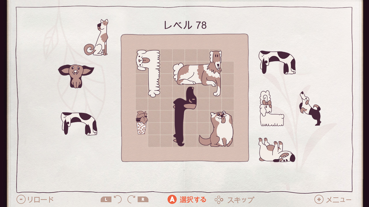 Dogs Organized Neatly