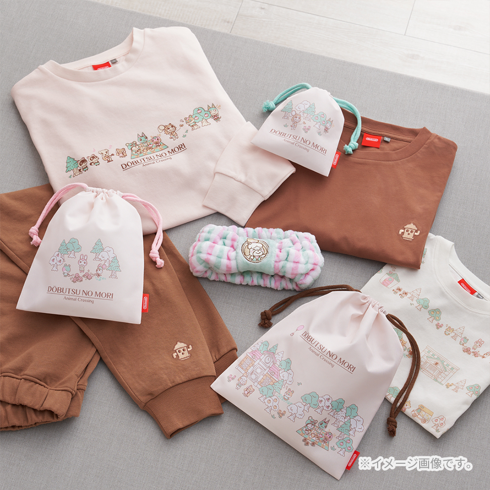 Tシャツ パターン柄 XL どうぶつの森【Nintendo TOKYO取り扱い商品】