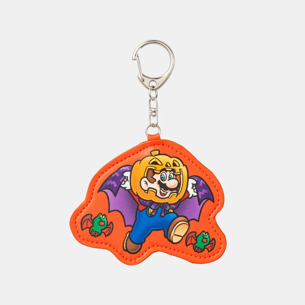 島ぞうりアート☆キーホルダー☆マリオ☆名入れ☆オーダー承ります キーホルダー マリオ ハロウィン スーパーマリオ【Nintendo TOKYO