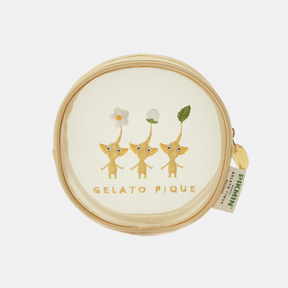 PIKMIN meets GELATO PIQUE】ラウンドポーチ YEL | My Nintendo Store