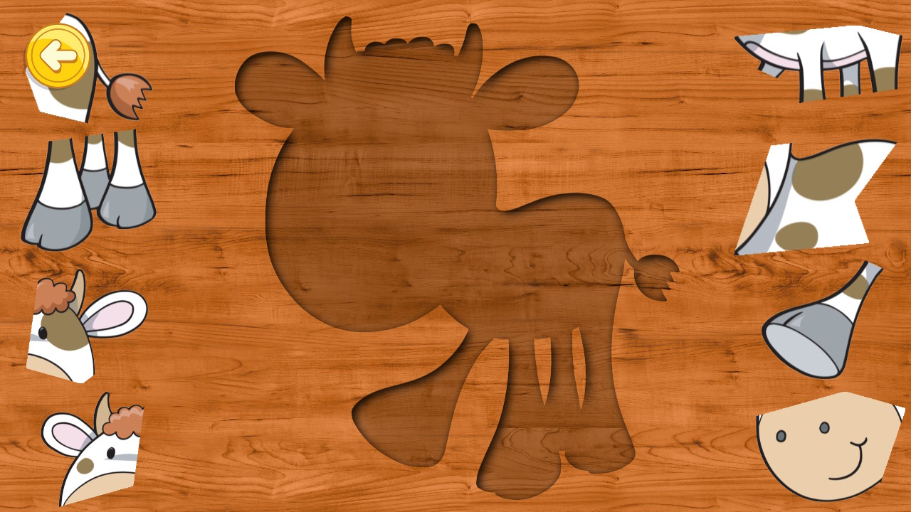 キッズプレイ　動物パズル