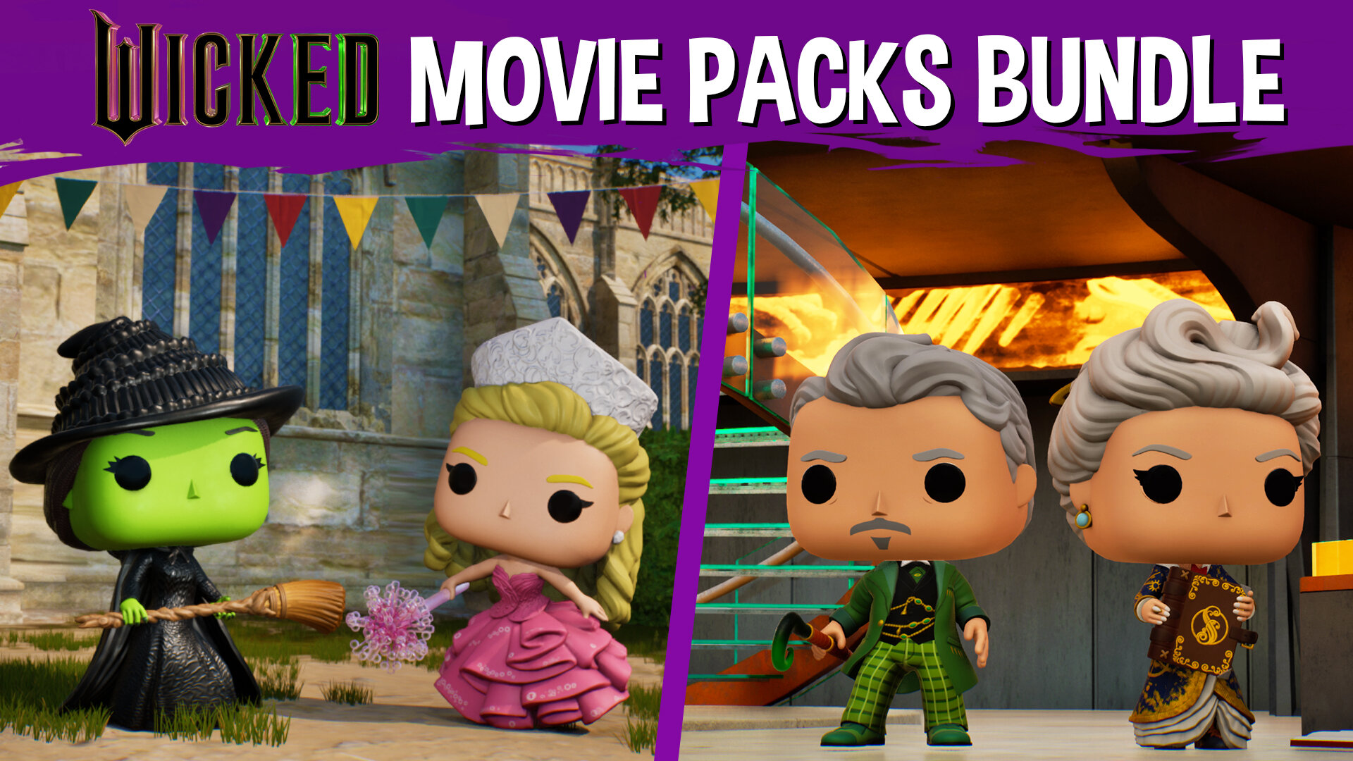 Funko Fusion - Wicked Movie Packs Bundle | My Nintendo Store（マイ