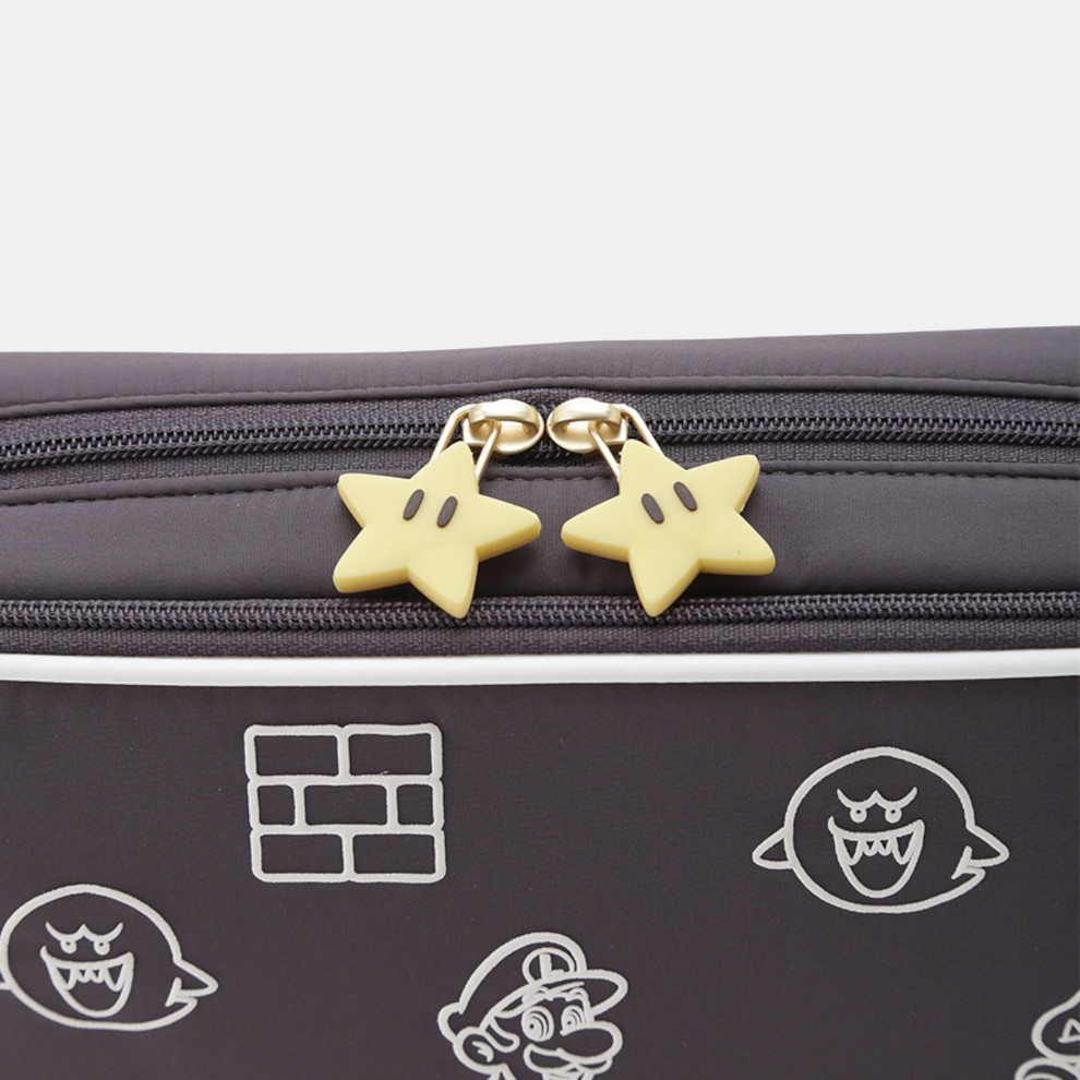 新品★マリアギャラン3点セット　1000・262・ポーチ スーパーマリオ】アソート柄ガジェットポーチ DGRY【SUPER MARIO meets
