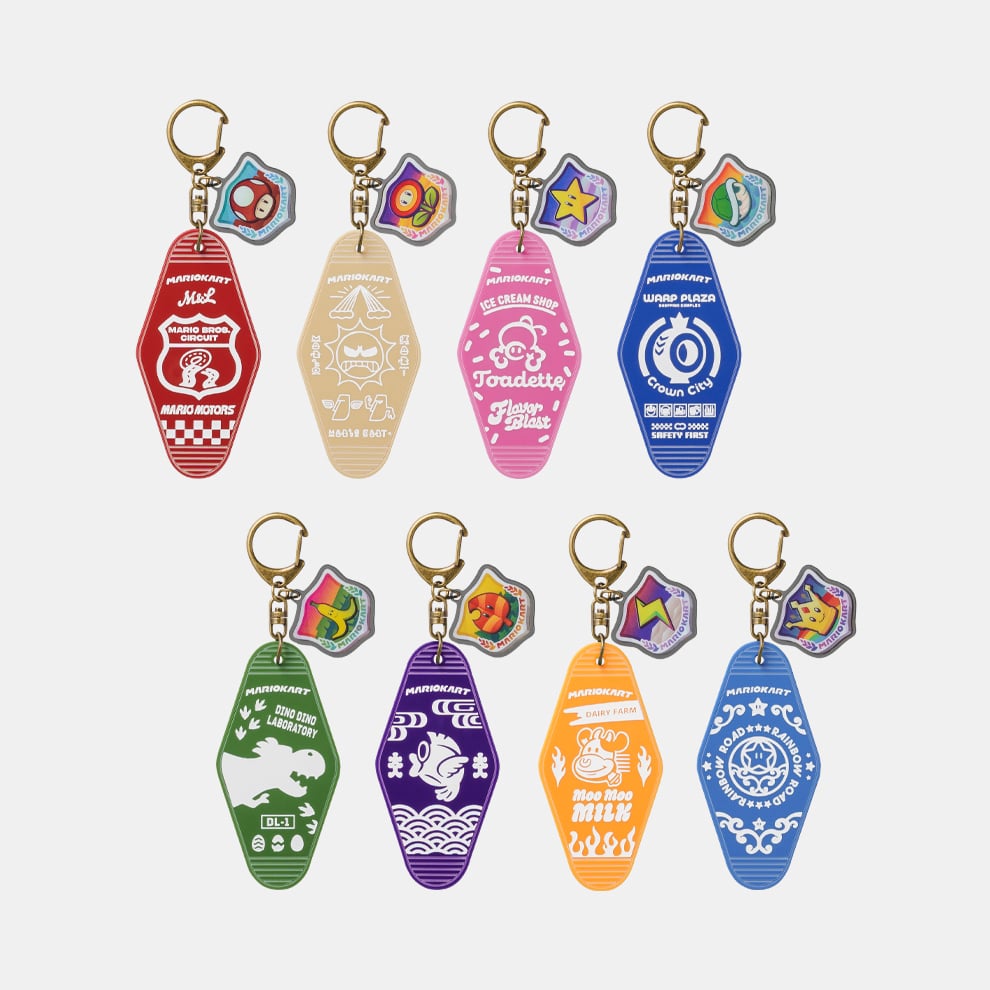 単品】モーテルキーホルダーコレクション マリオカート ワールド