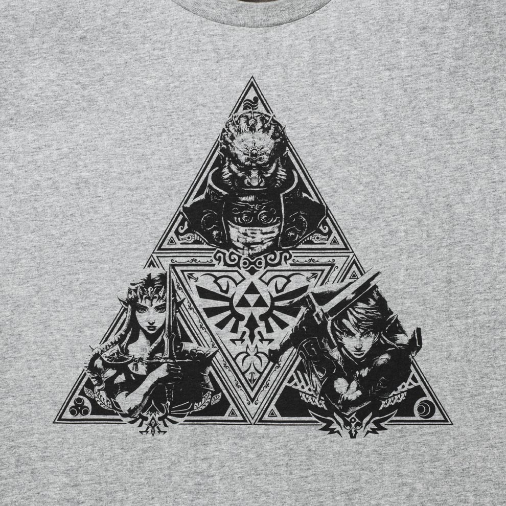 Tシャツ トライフォース ゼルダの伝説【Nintendo TOKYO取り扱い商品 