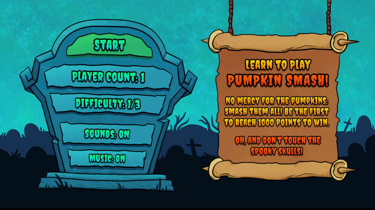 Learn to Play - Pumpkin Smash!
