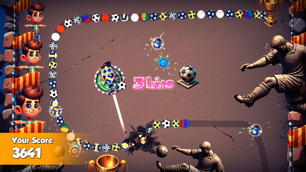 ザンバーサッカーマーブルリーグ