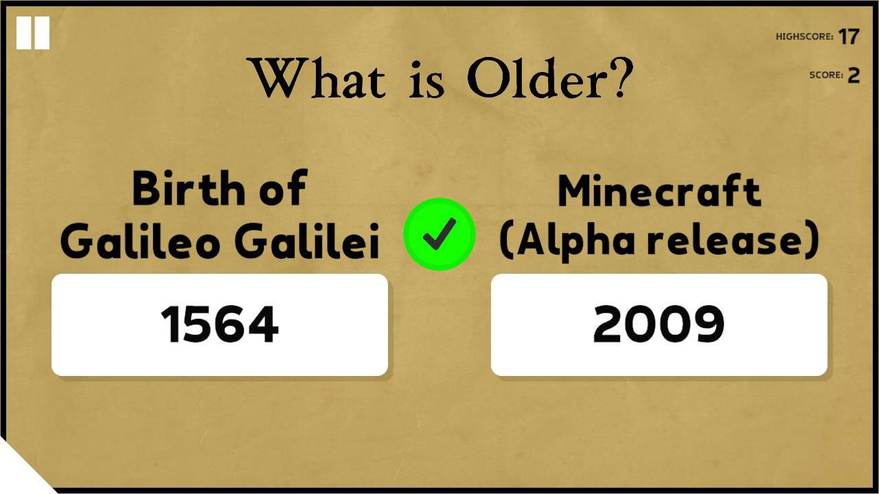 What is Older?