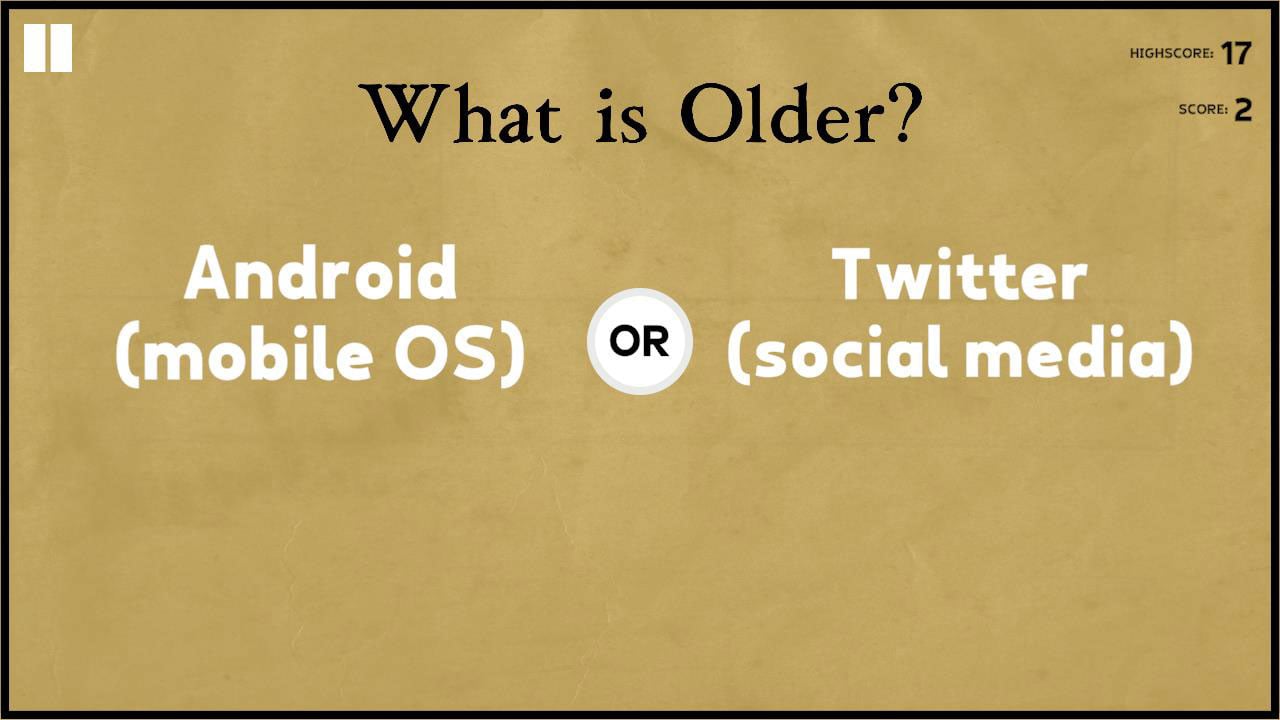 What is Older?