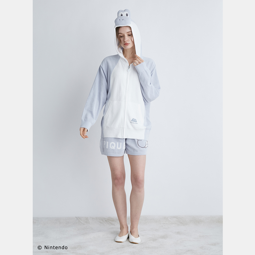 レディース】ヨッシー パーカ＆ショートパンツセット F BLU【SUPER  