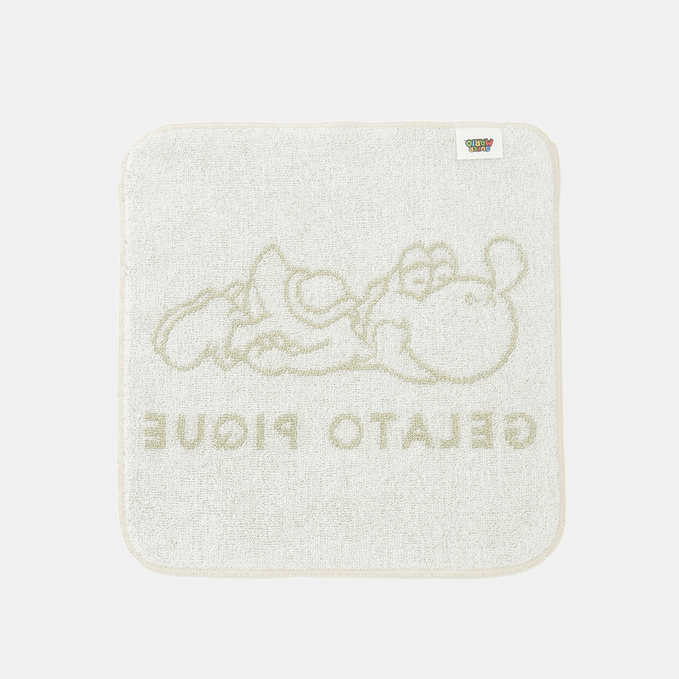 ヨッシー ハンドタオル GRN【SUPER MARIO meets GELATO PIQUE】 | My