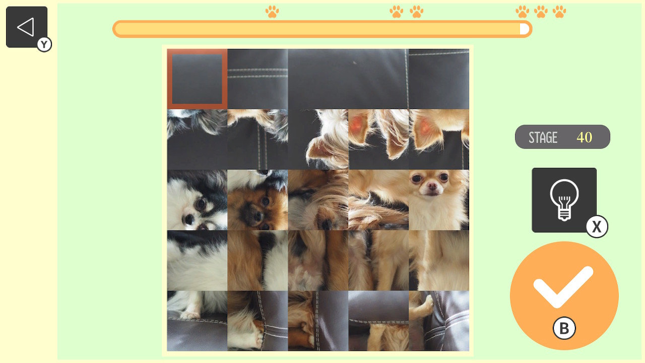 脳トレ！くるくるわんこパズルーゲームで癒される！もふもふ回転パズルー