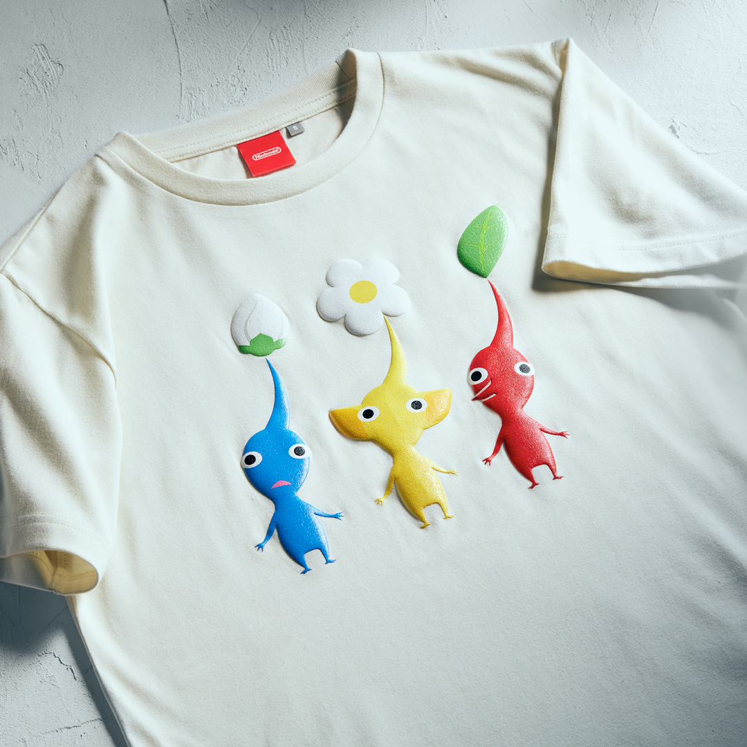 00s ピクミンTシャツ Nintendo Tシャツ 出会い PIKMIN【Nintendo TOKYO取り扱い商品】 | Nintendo Store