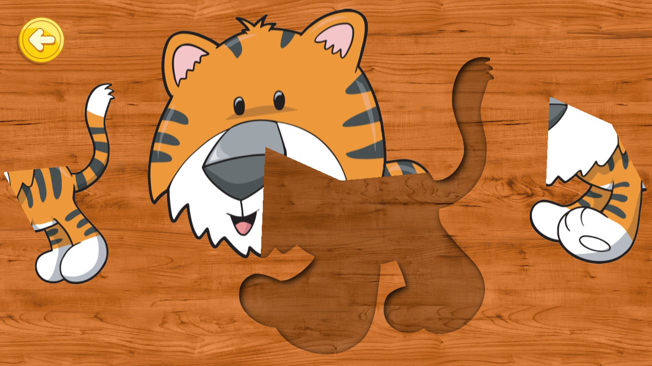 キッズプレイ　動物パズル