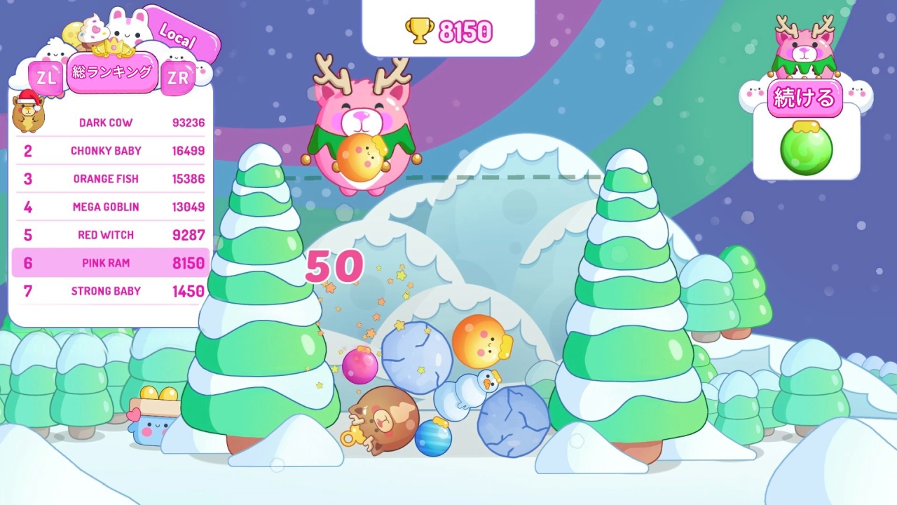 キャンディーグラビティ: 北極 DLC