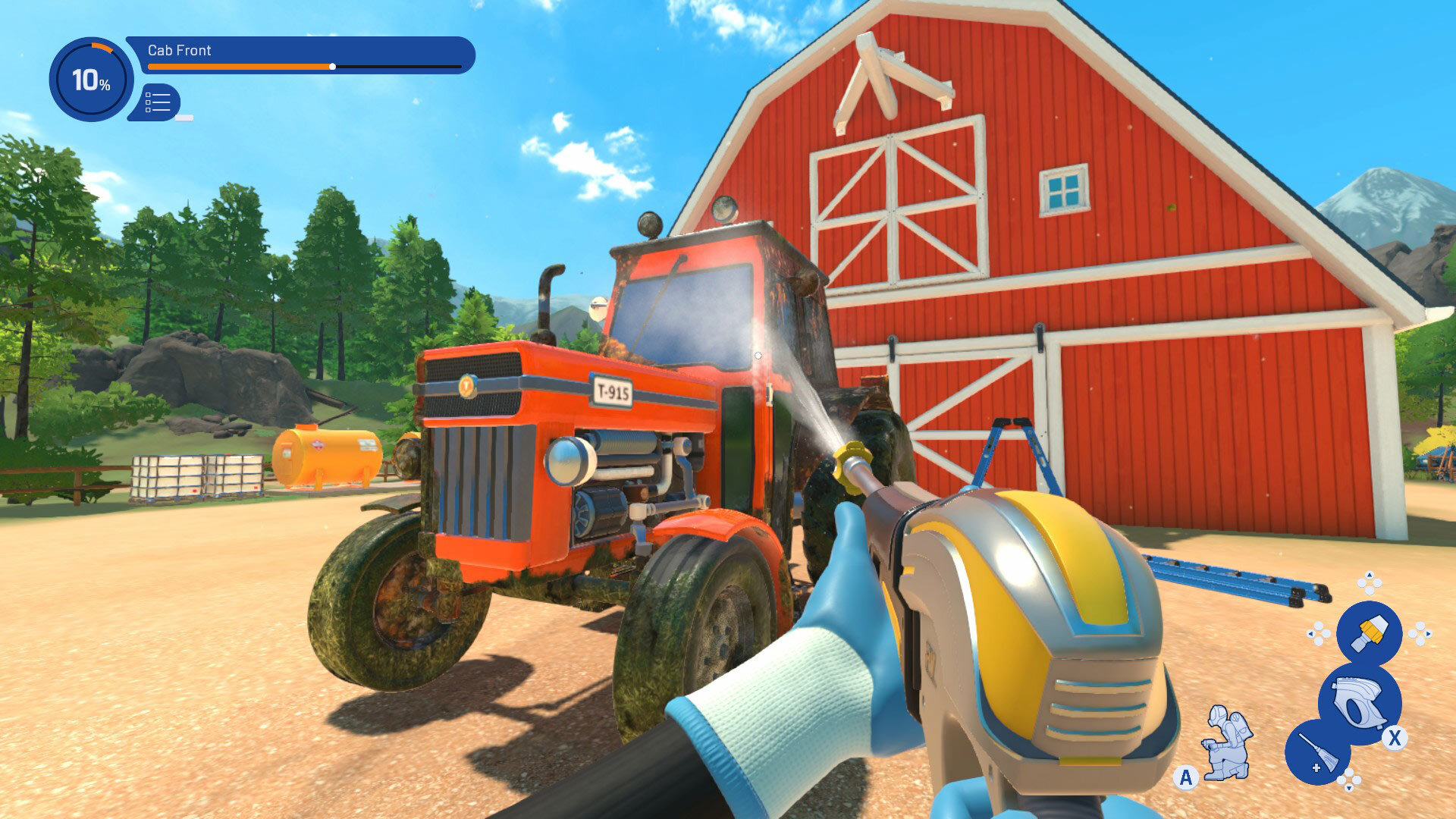 パワーウォッシュシミュレーター２