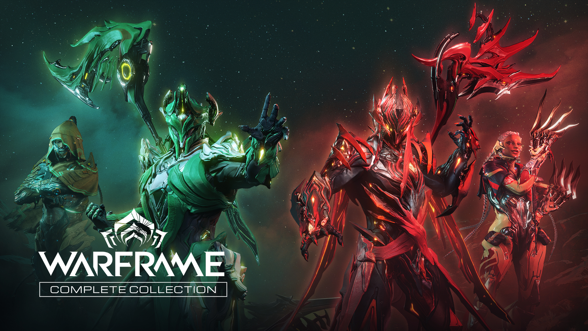 無限泡影 プリズマ 座標一致 Warframe「翡翠の影：星座」 コンプリートコレクション | Nintendo Store