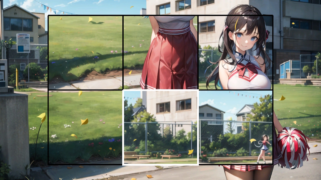 Kawaii Girls: Cute Cheerleader