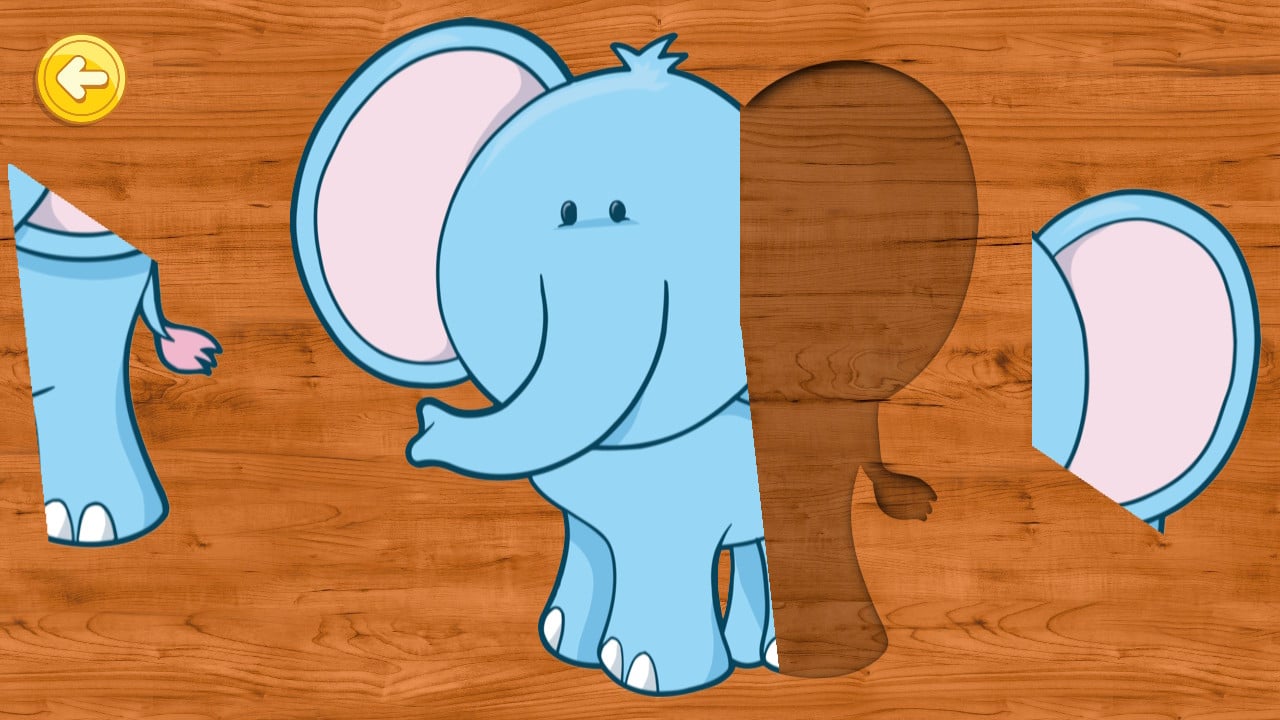 キッズプレイ　動物パズル