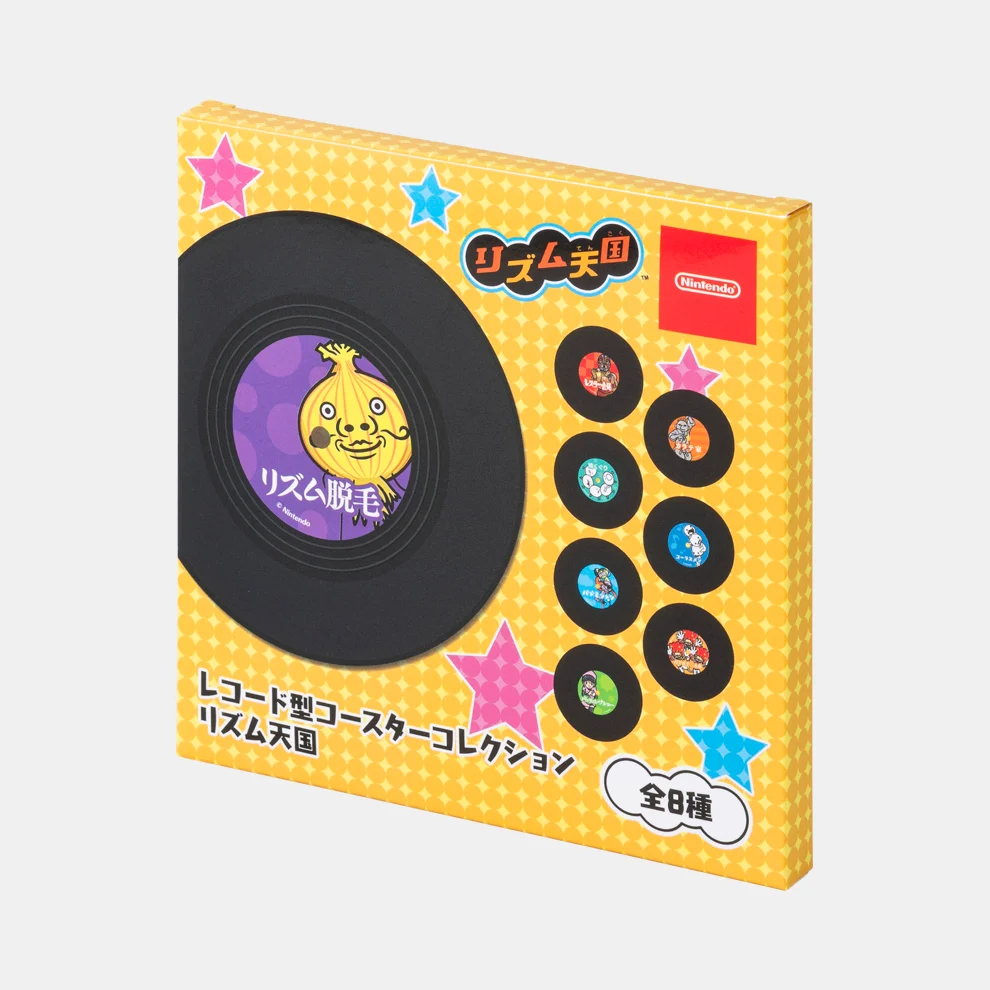 単品】レコード型コースターコレクション リズム天国【Nintendo TOKYO