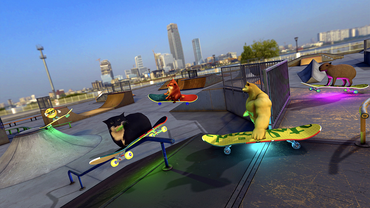 Skateboard Drifting with Maxwell Cat: The Game Simulator – Mood on Wheels