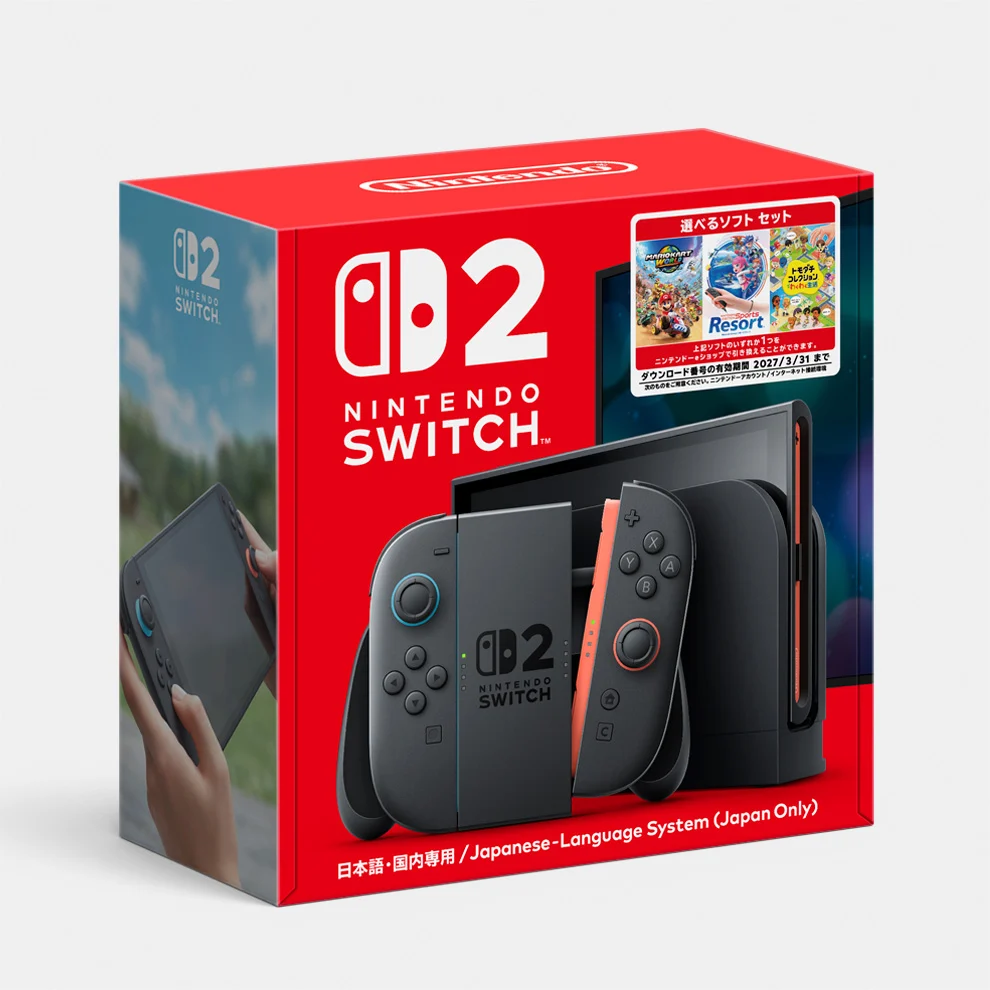 Nintendo Switch マイニンテンドーストア限定　付属品多数 Nintendo Switch 2（日本語・国内専用） 選べるソフト セット (マリオ