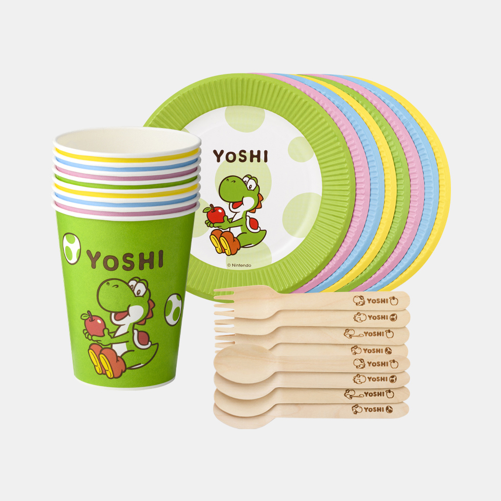 食器セット スーパーマリオ ヨッシー【Nintendo TOKYO取り扱い商品
