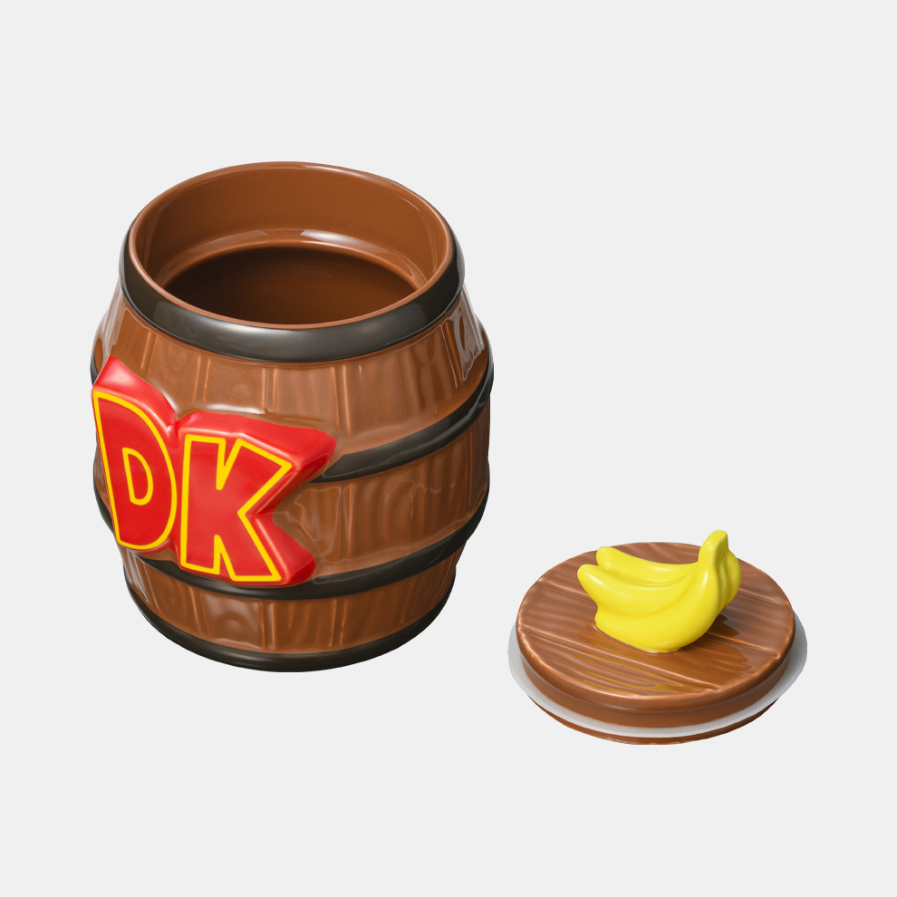 【新品】DKバレル キャニスター ドンキーコング 任天堂 限定品 キャニスター DKバレル ドンキーコング【Nintendo TOKYO取り扱い商品