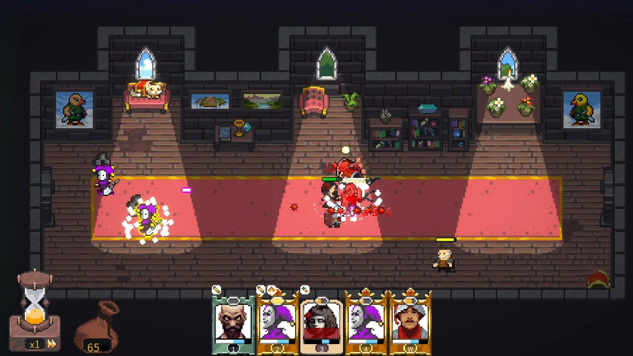 勇者の終盤：オートバトル