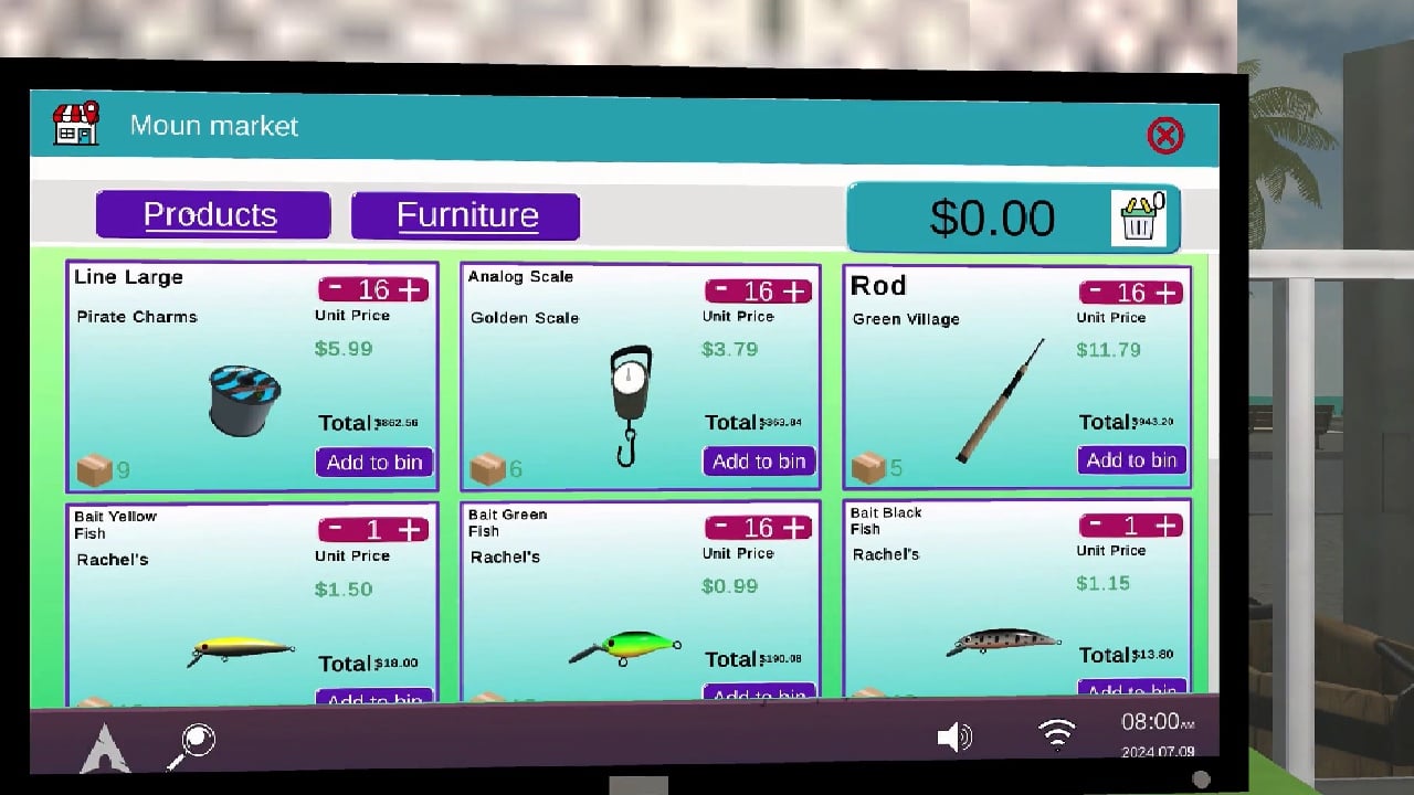 Ultimate Fishing Supermarket Simulator 3D