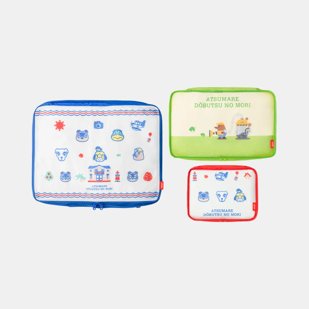 ランドリーポーチセット あつまれ どうぶつの森【Nintendo TOKYO