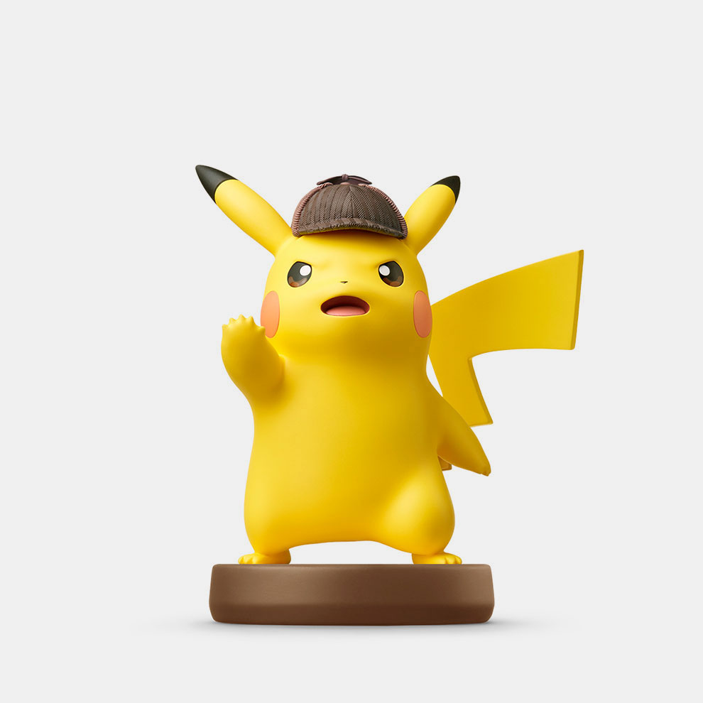 amiibo ポケモンシリーズ amiibo 名探偵ピカチュウ（ポケモンシリーズ） | My Nintendo Store