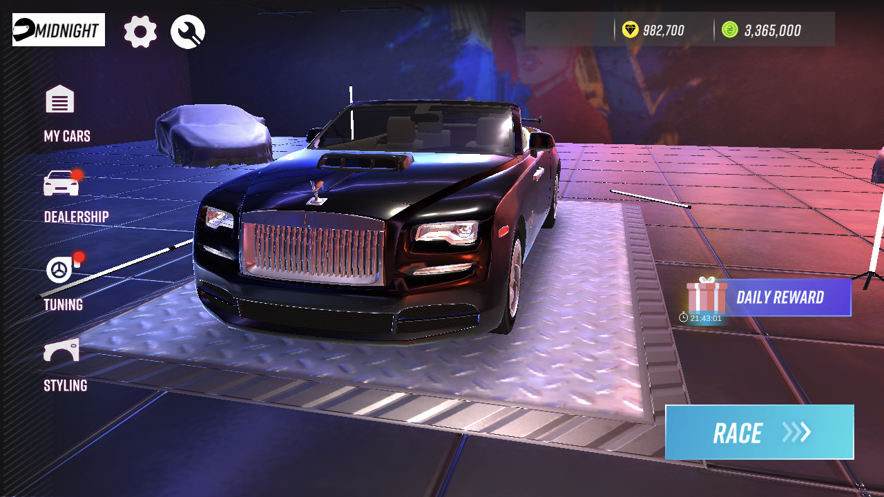 Street Drag Racing – Garage Expansion