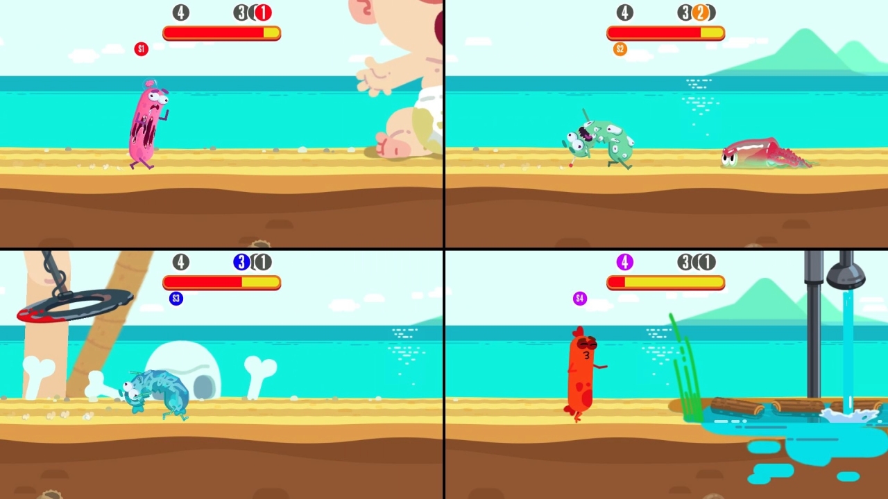 走れ、ソーセージ、走れ！: 目、脳 と 骨