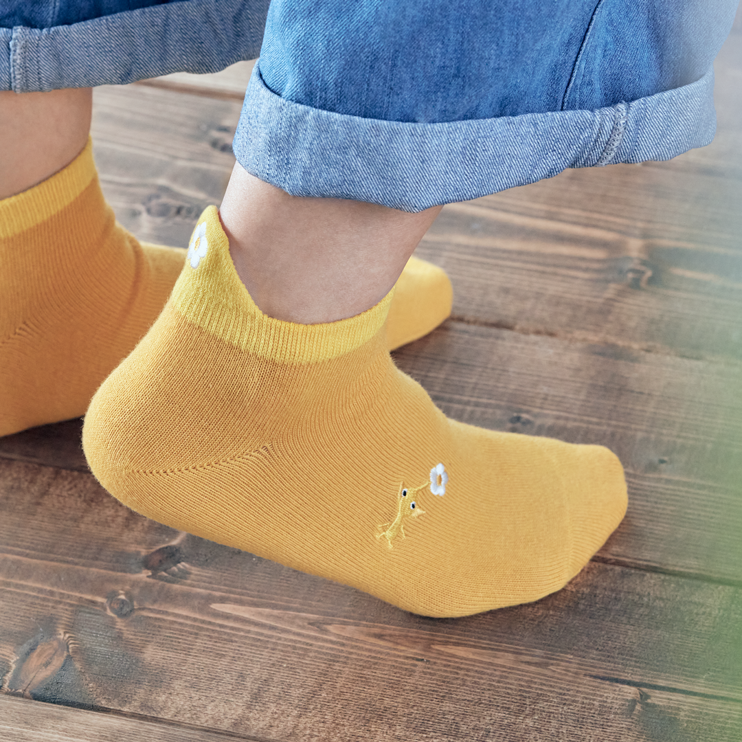 くるぶしソックス 青 PIKMIN【Nintendo TOKYO取り扱い商品】 | My