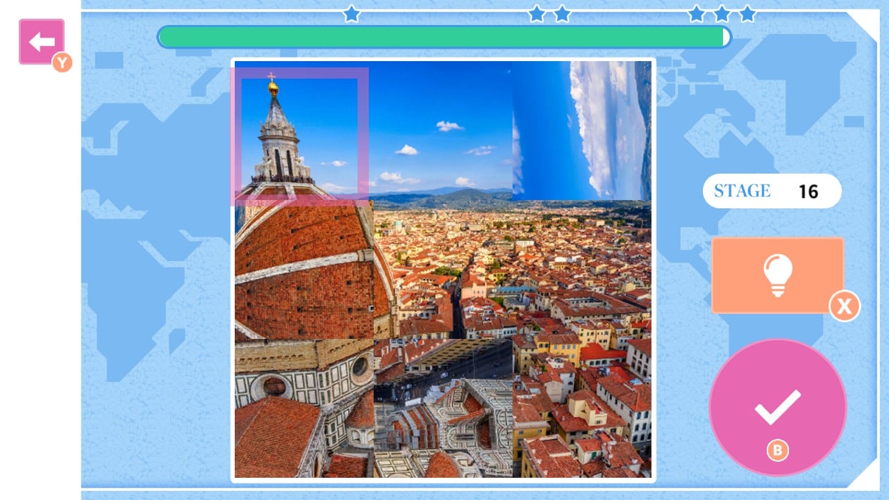 くるくるパズル世界遺産ーまわしてひらめく！世界遺産脳トレー