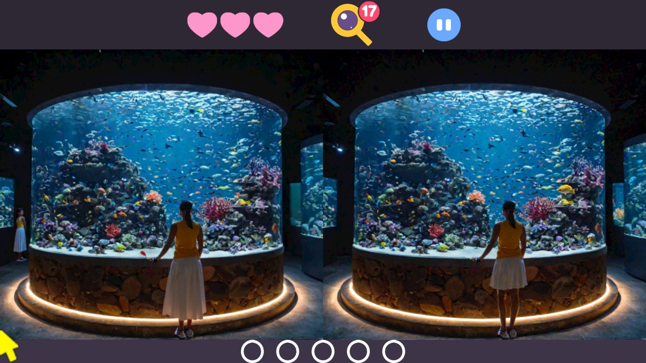 ラブリー間違い探し